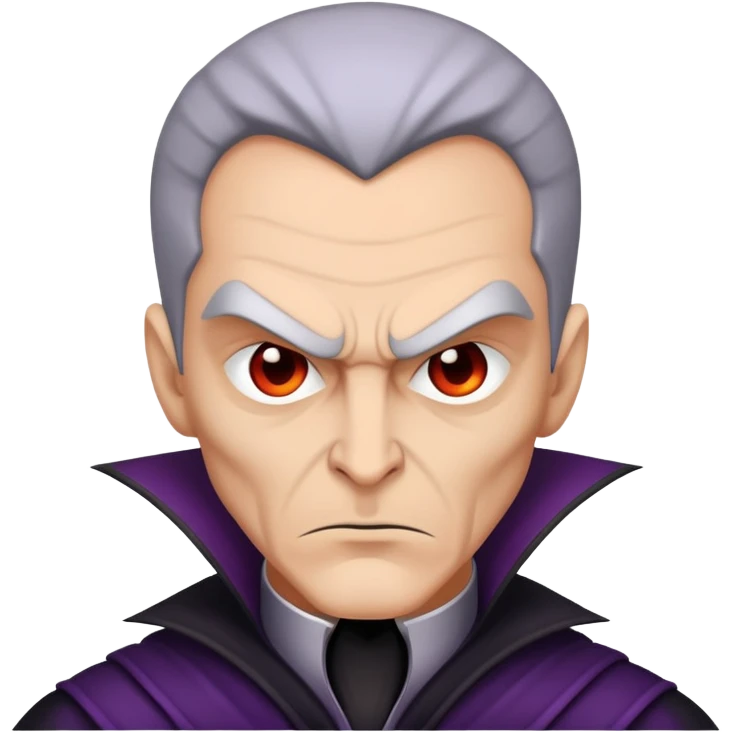Evil villian plotting his revenge face emoji