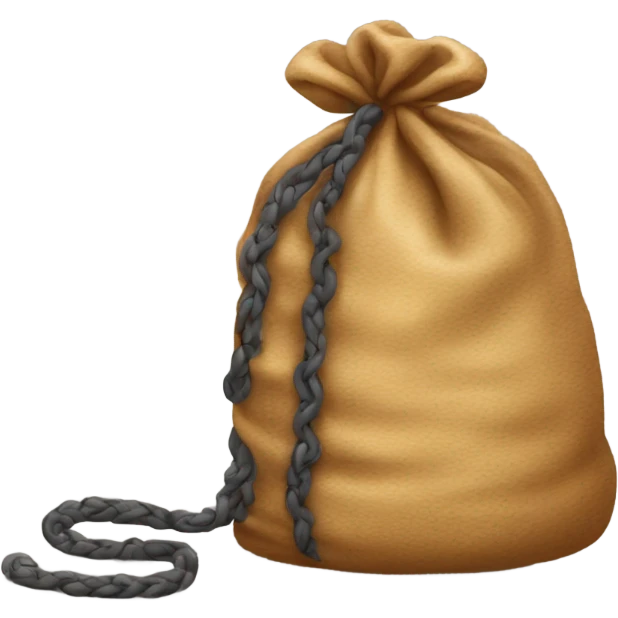 A burlón bag serpient  emoji