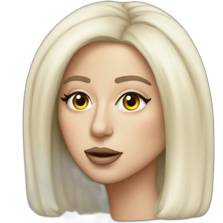 lady gaga chromatic version emoji