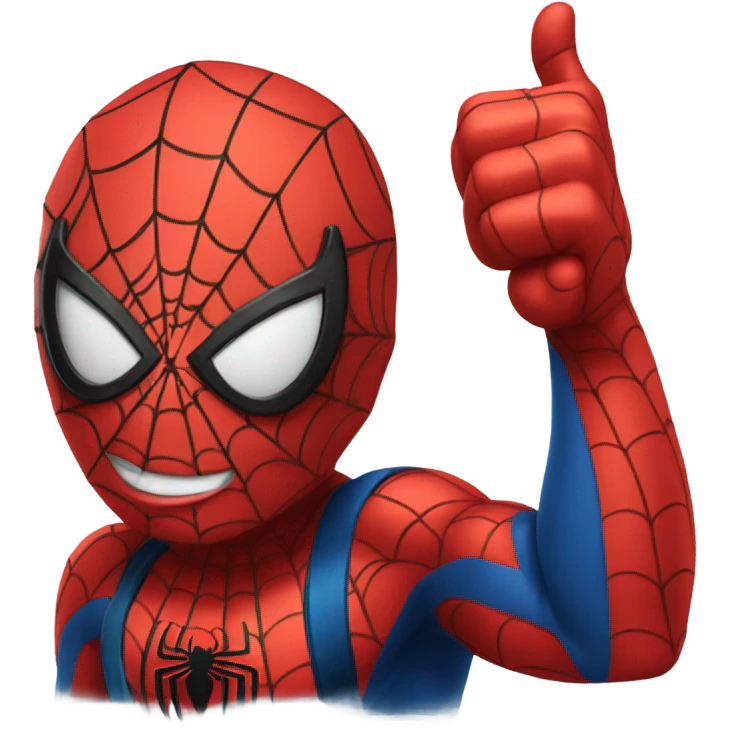 Spiderman THUMB UP emoji