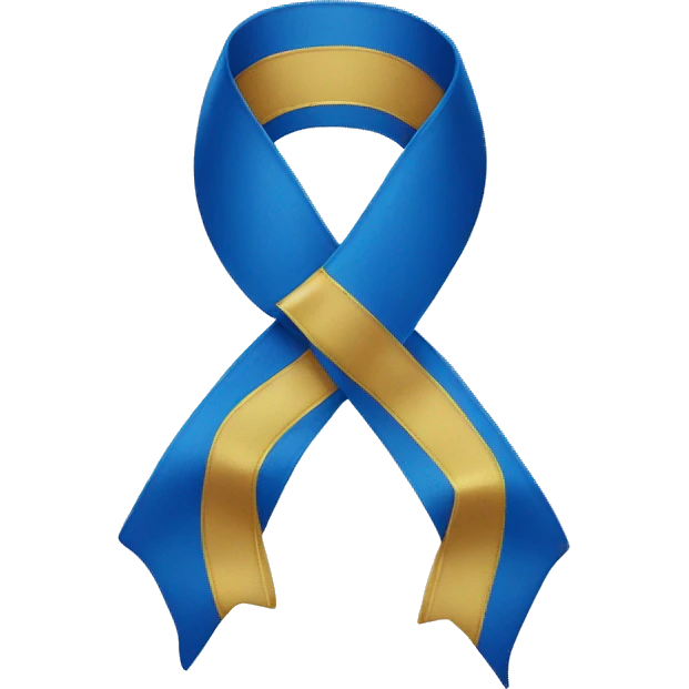 blue ribbon emoji  emoji