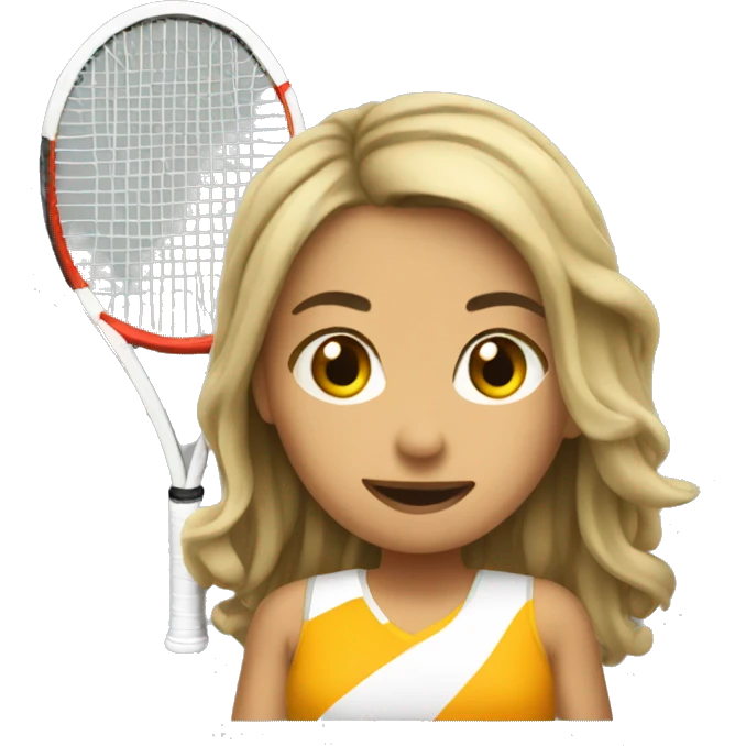 Romina tennis emoji emoji