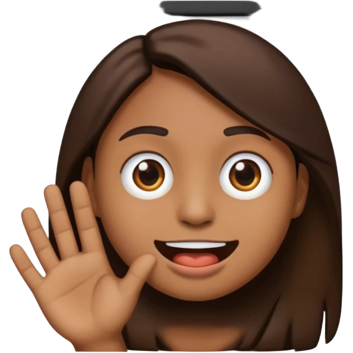 Tourne cet emoji 🤜 de -90 degrés et met le sur la bouche de cette emoji 😭 emoji