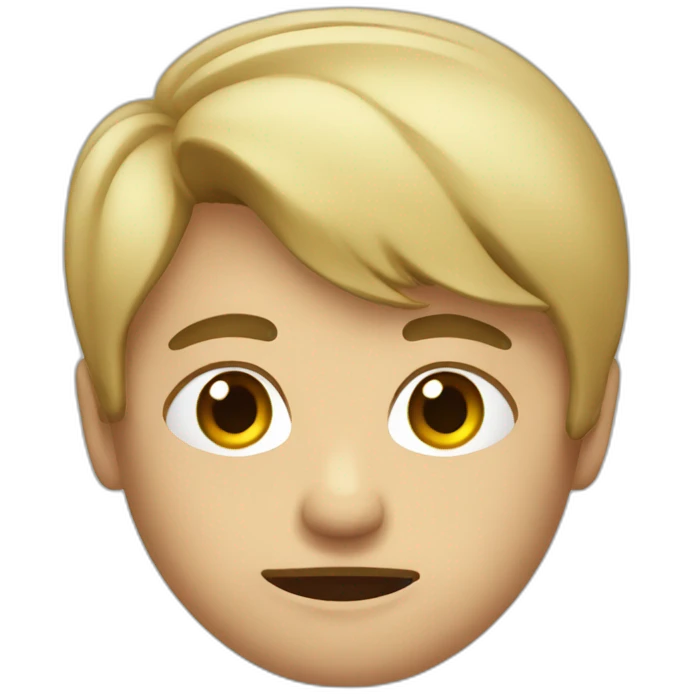 persona encerrada con frustración emoji