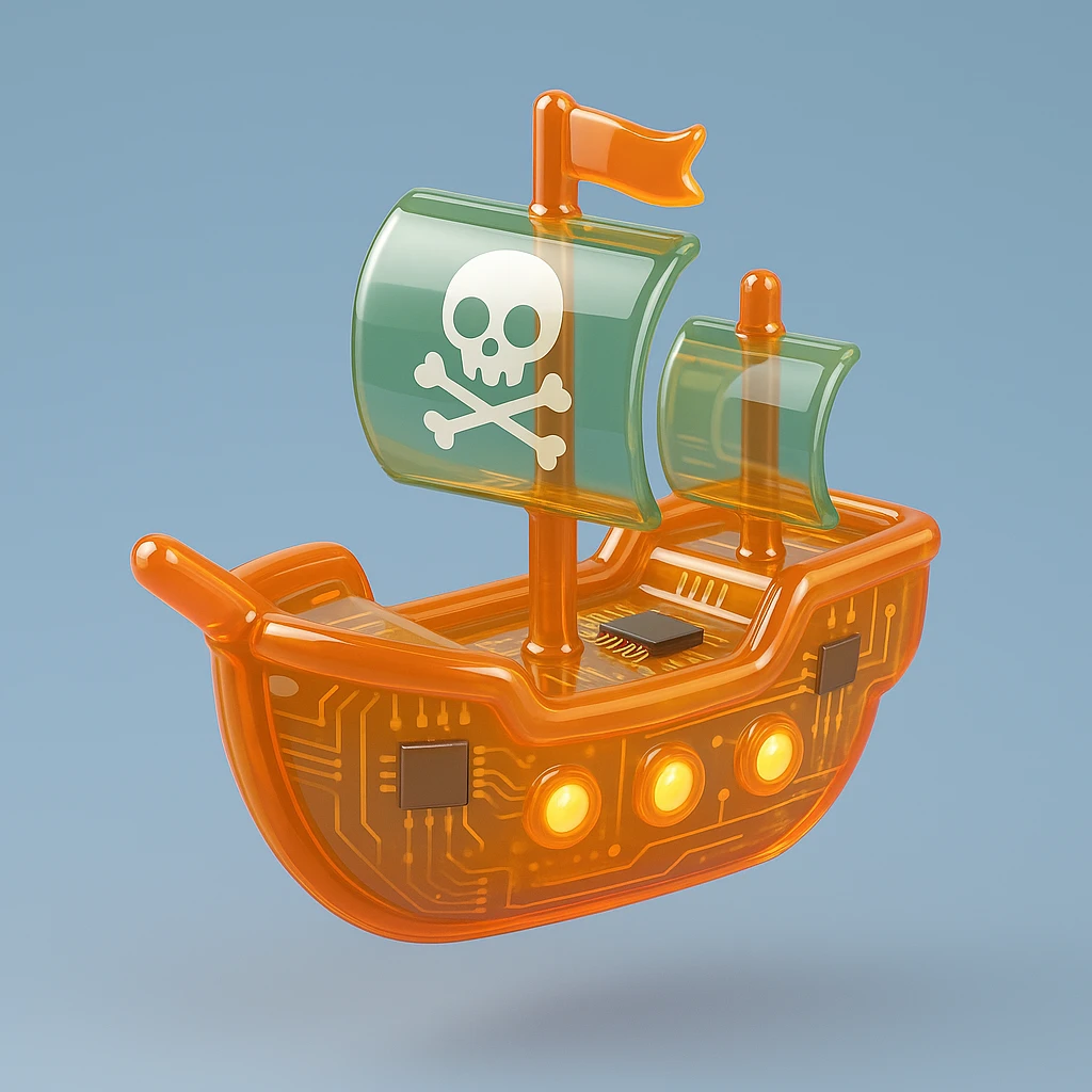 pirate ship emoji