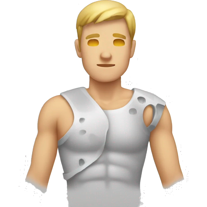 Shoulder fracture emoji