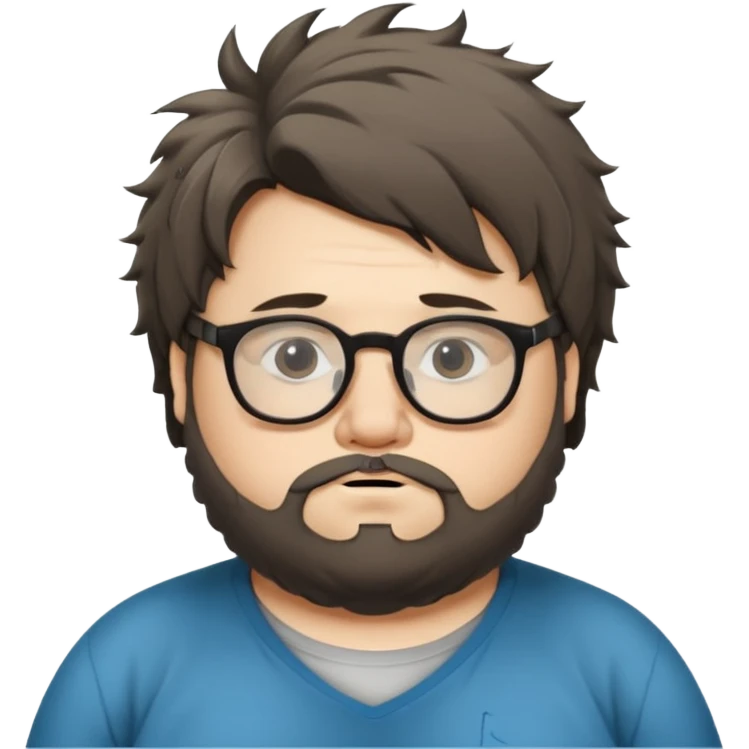 Average arch linux user who is a neckbeard and fat emoji
