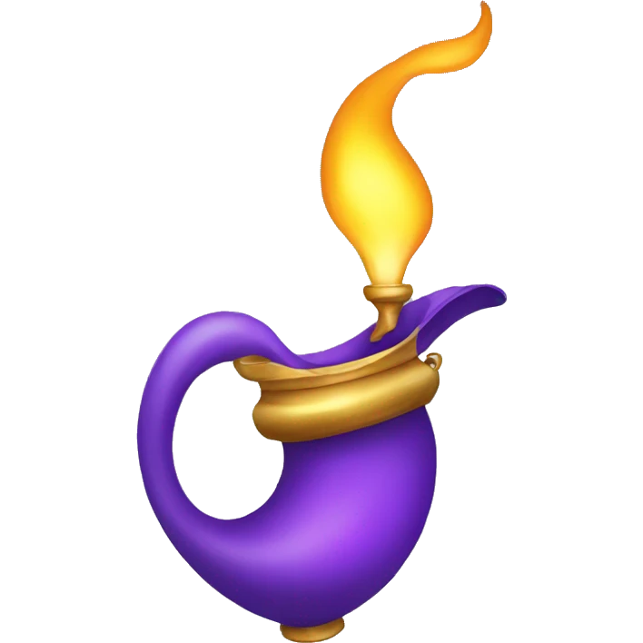 Genie lamp emoji