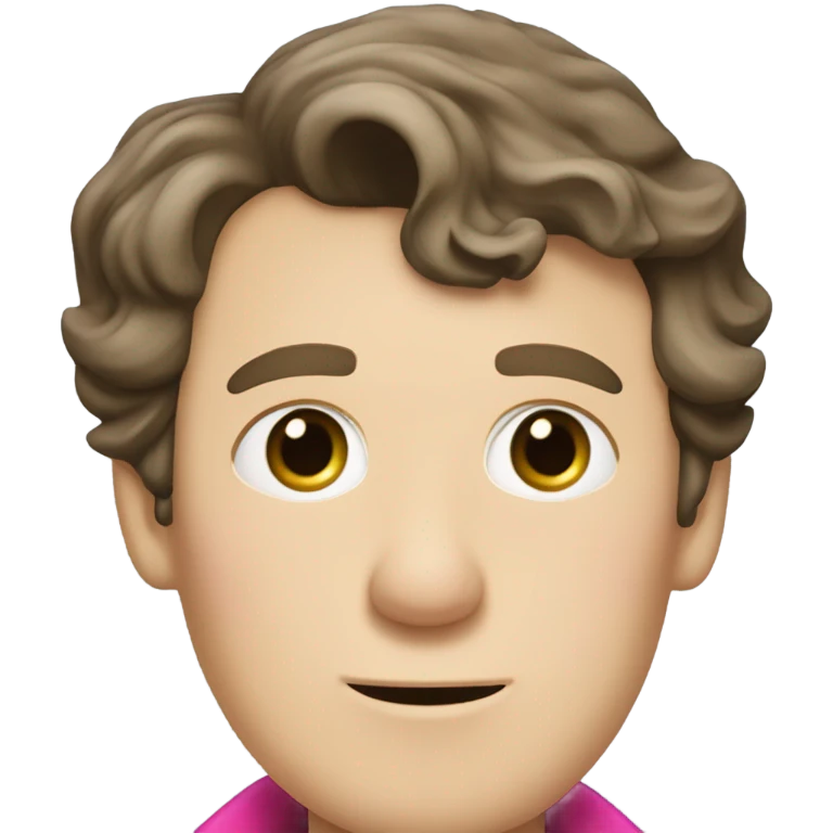 Benedict Cumberbatch-like Sherlock Holmes all in the pink suit  emoji