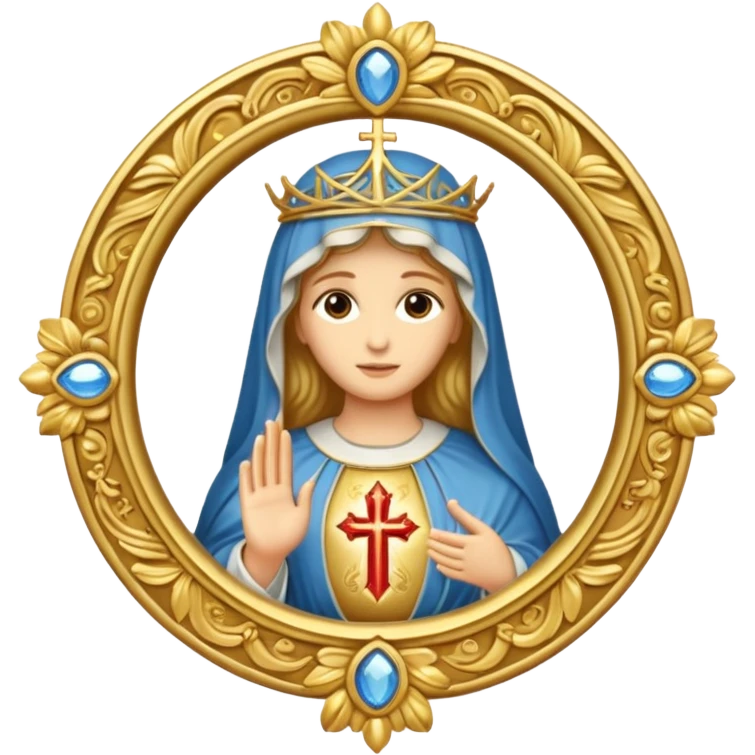 ave maria's emblem  emoji