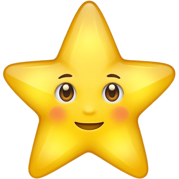 a star without a face\ emoji