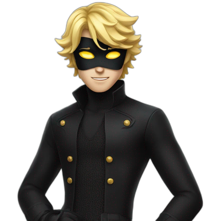 Chat noir miraculous emoji