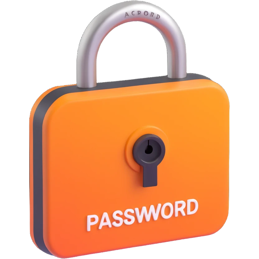 sécurité informatique et password emoji