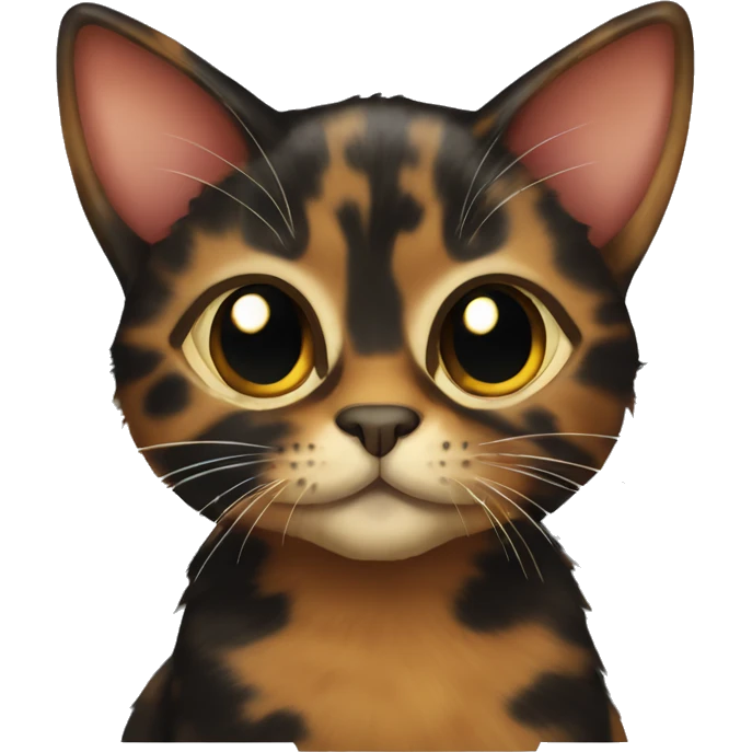 tortoiseshell cat emoji
