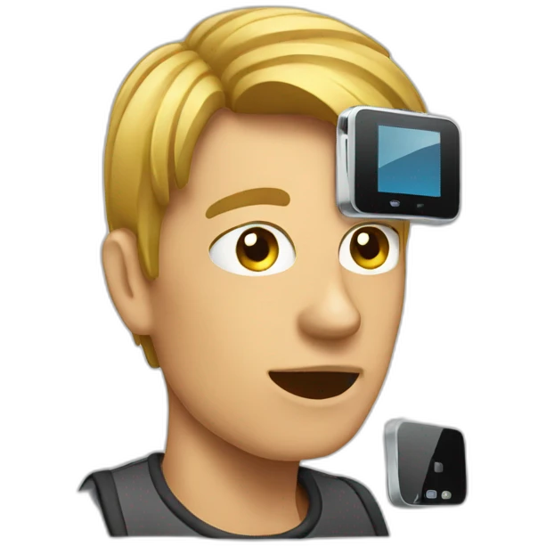 phone addiction emoji