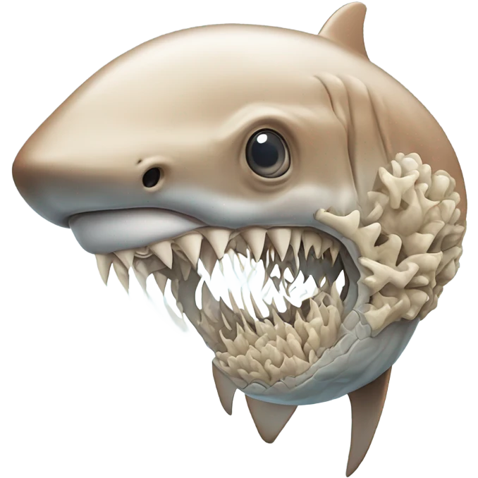 Shark brain  emoji