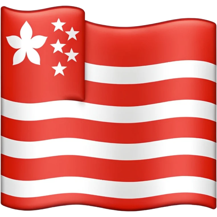 Флаг мокши. Сверху вниз  красный белый чёрный emoji