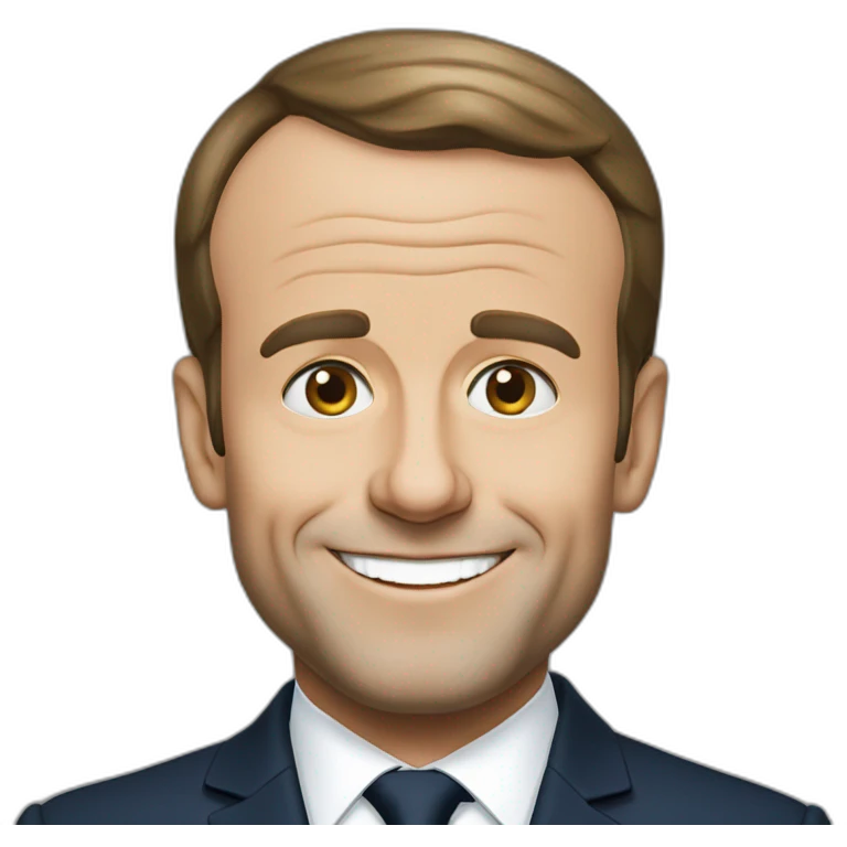 Emmanuel Macron noël emoji