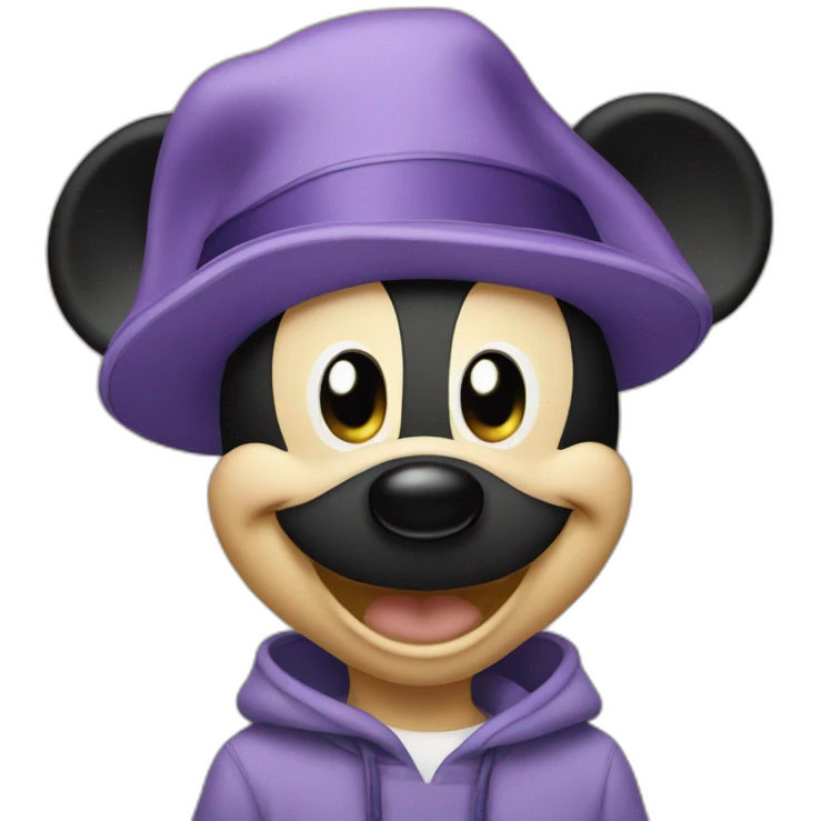 Mickey mouse emoji