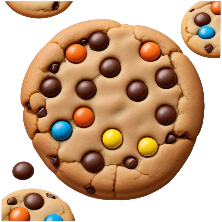 M&m's cookie  emoji