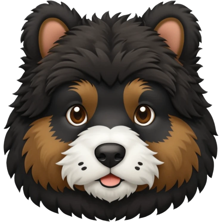Bouvier bernois noir emoji