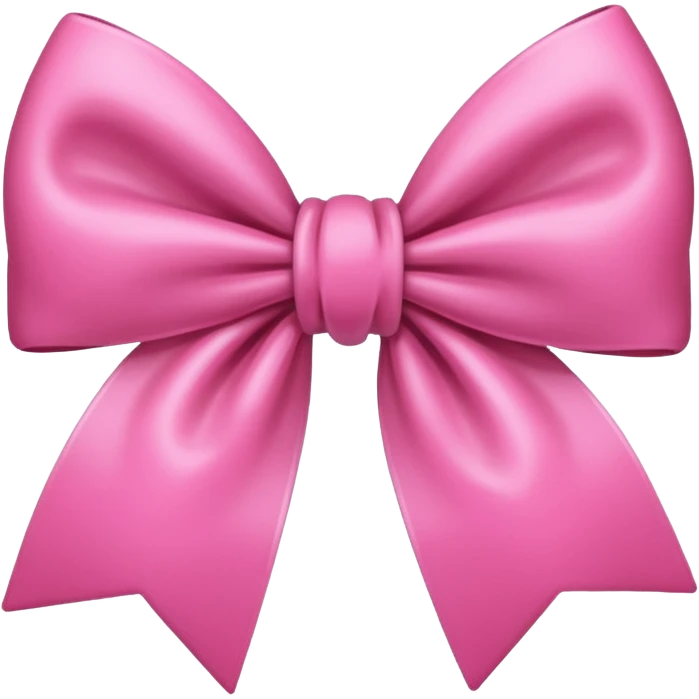 Pink bow emoji