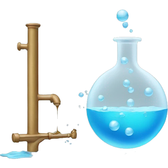 water where a scientist making measuremens emoji