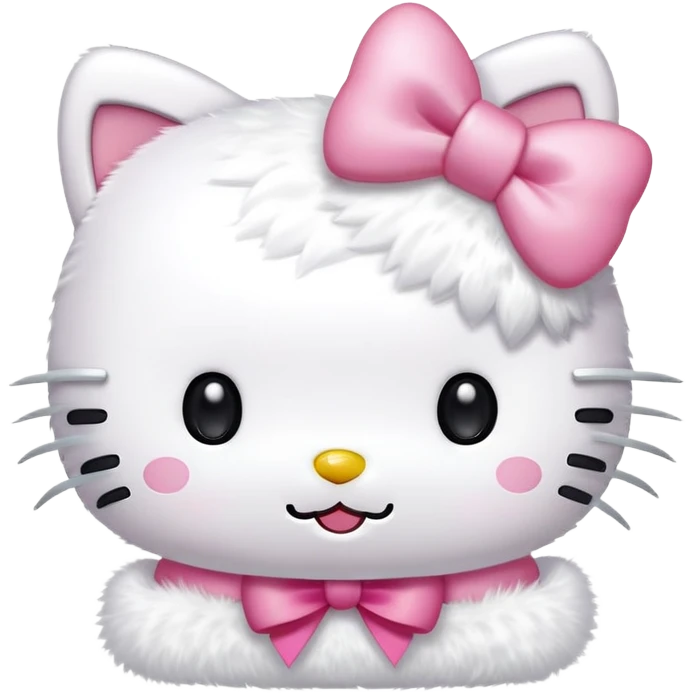 Cute hello kitty emoji