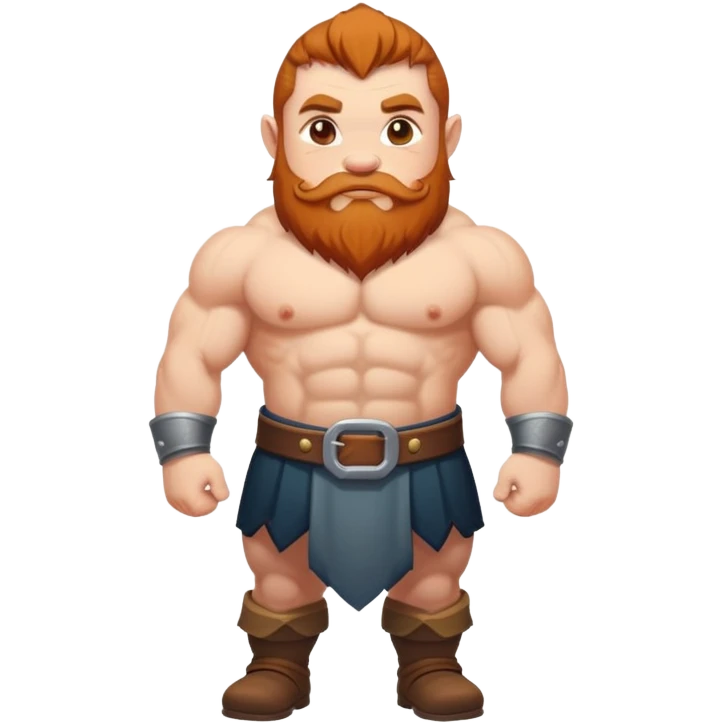 Naked dwarf  emoji
