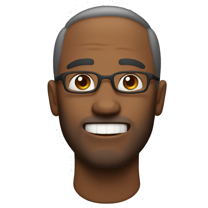 man mewing emoji