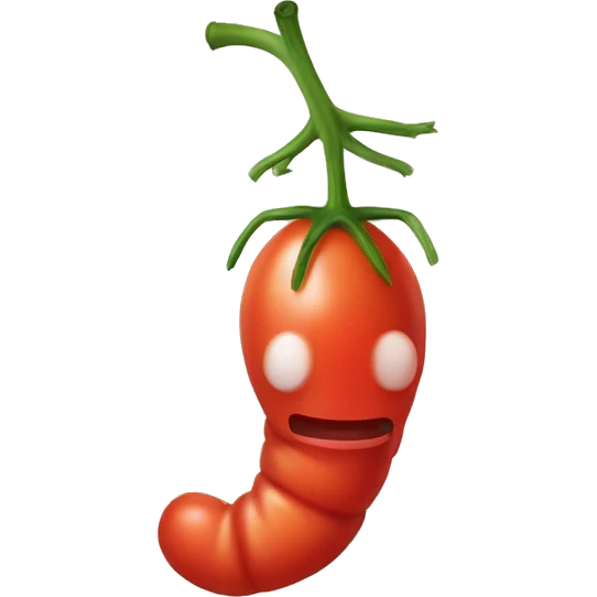 Tomate crevette  emoji