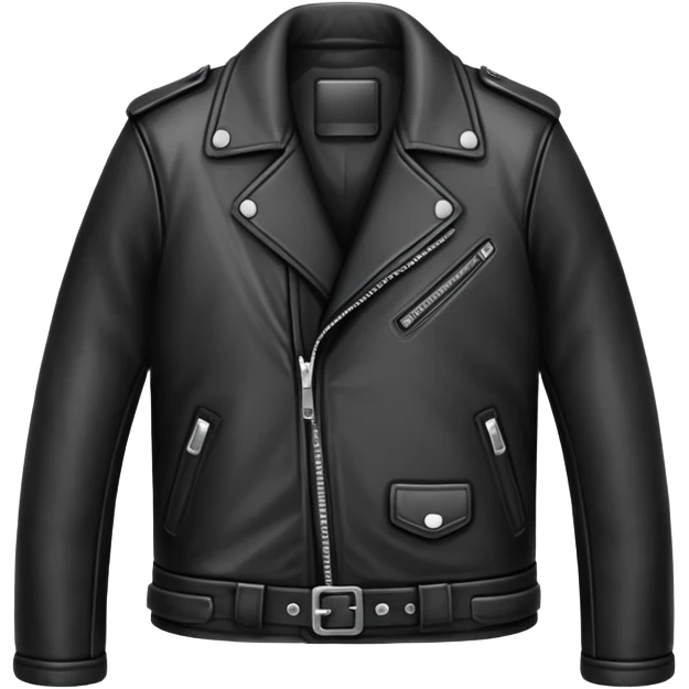 Leather jacket emoji