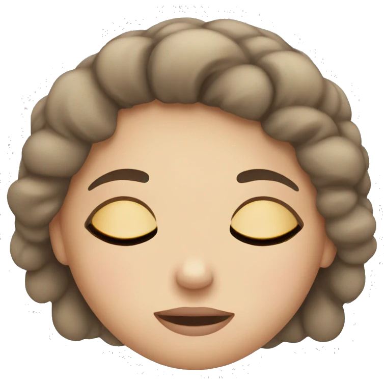 Girl sleep  emoji