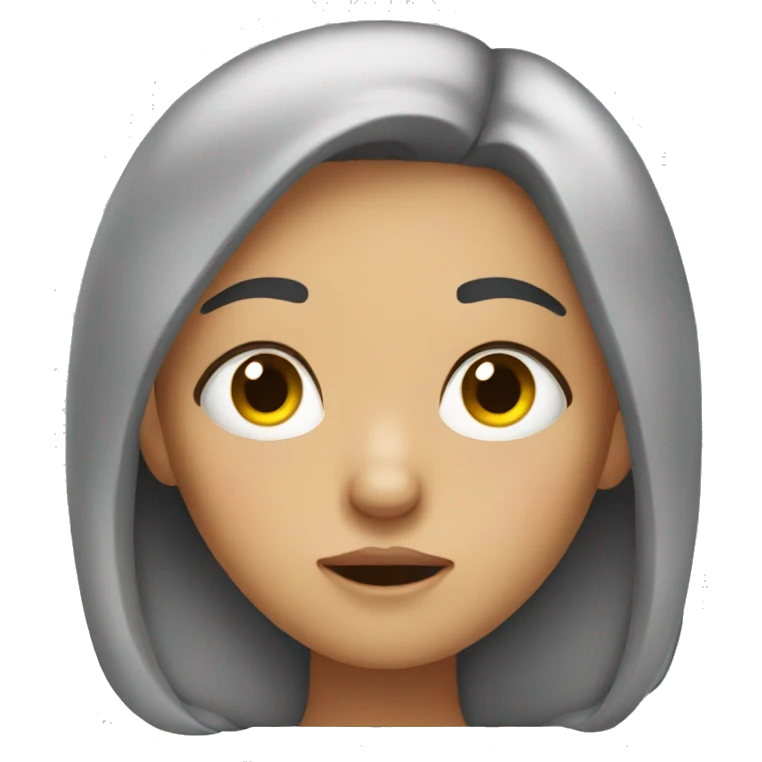 sleepy girl  emoji