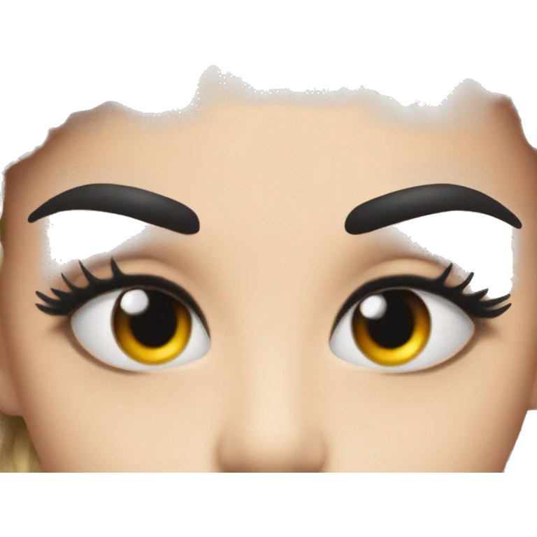 Fake eyelash emoji