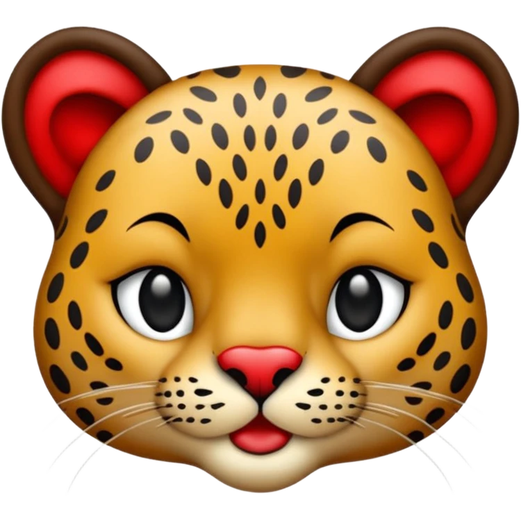  bacio leopardato emoji