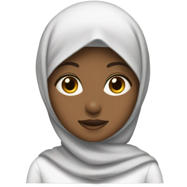 Girl with hijab emoji