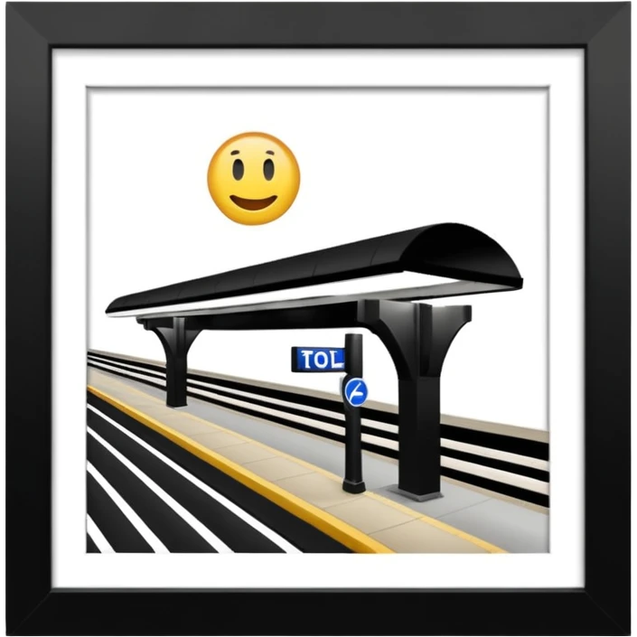 tol plaza station emoji