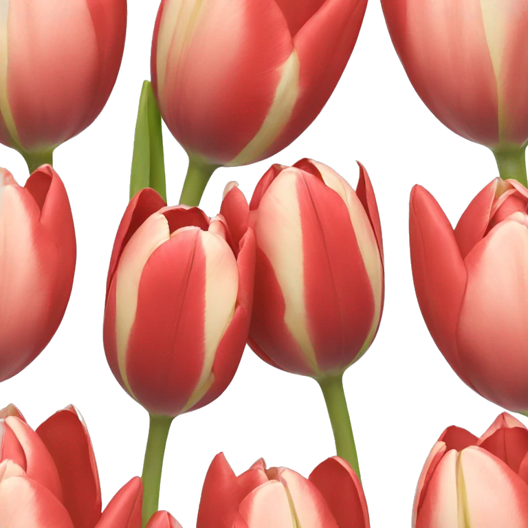Tulips emoji