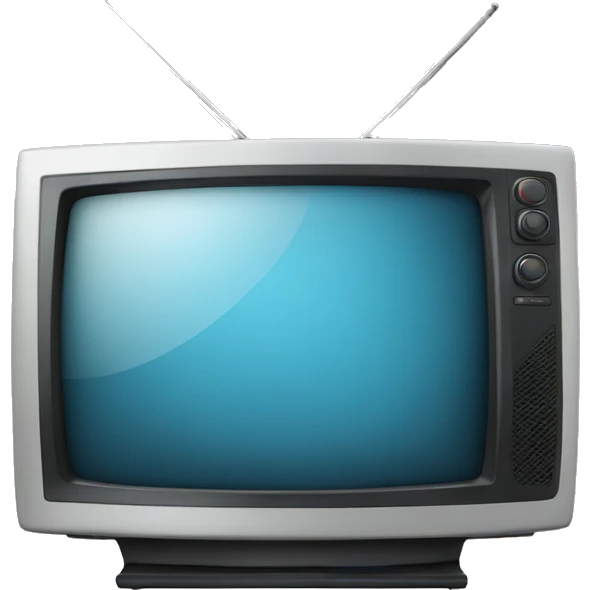Flat screen tv emoji