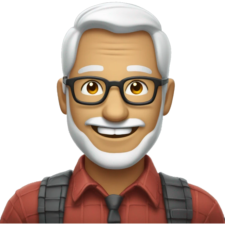 Hombre araña sonriendo emoji