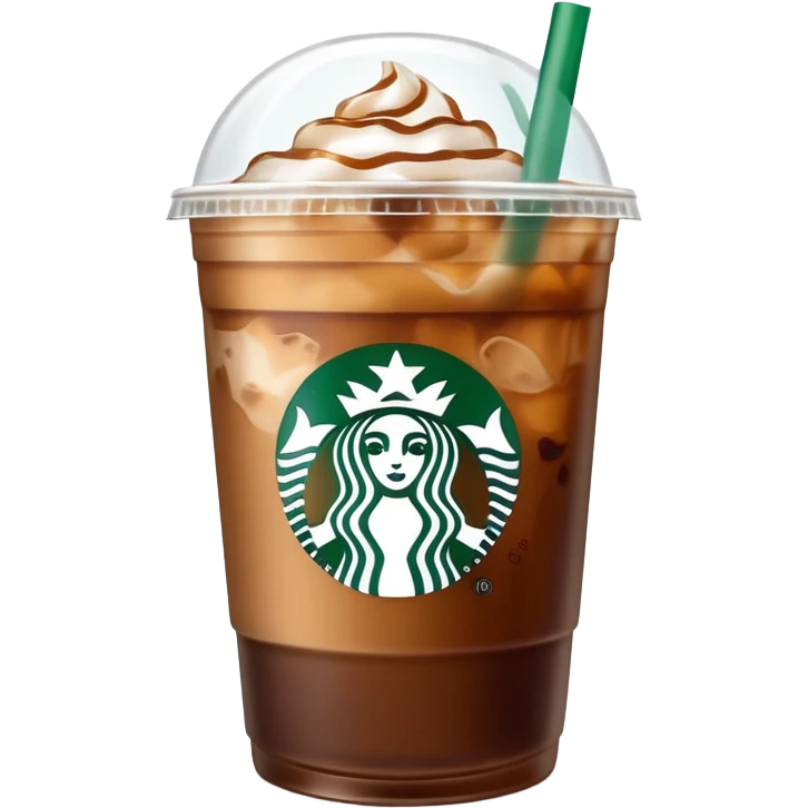 Starbucks iced coffee emoji