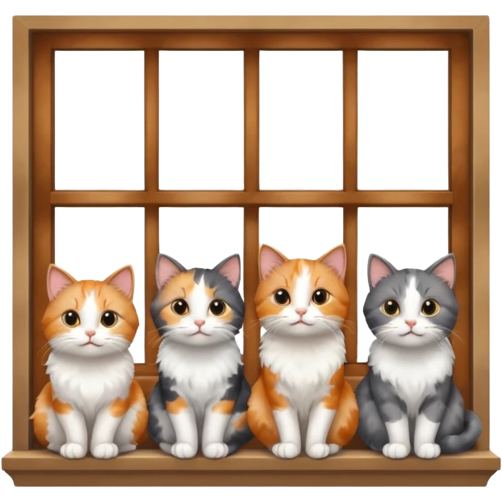 Cats on Windowsills emoji
