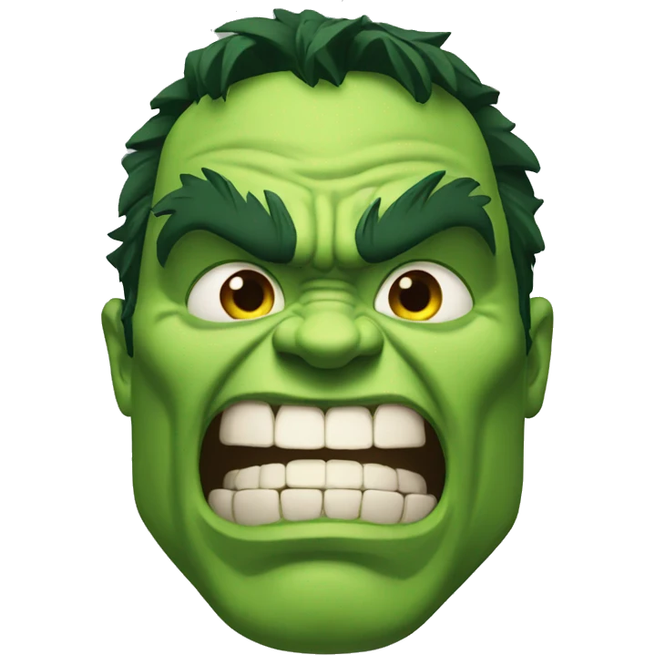 hulk smiley emoji