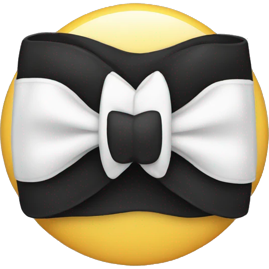 black bow  emoji