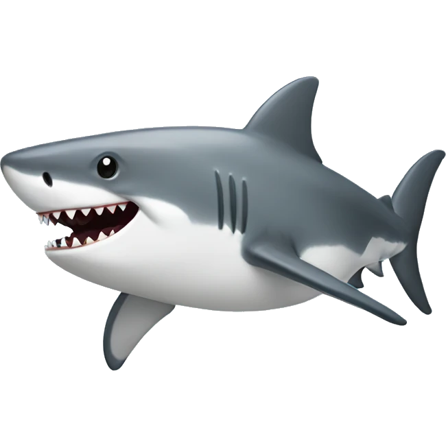 Jeff the shark emoji