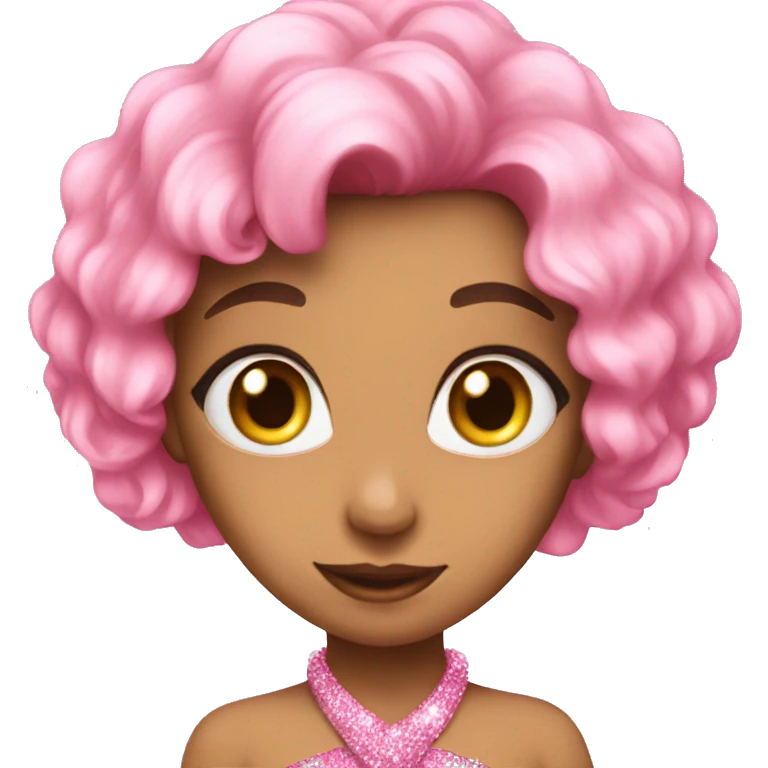 Pink sparkle  emoji