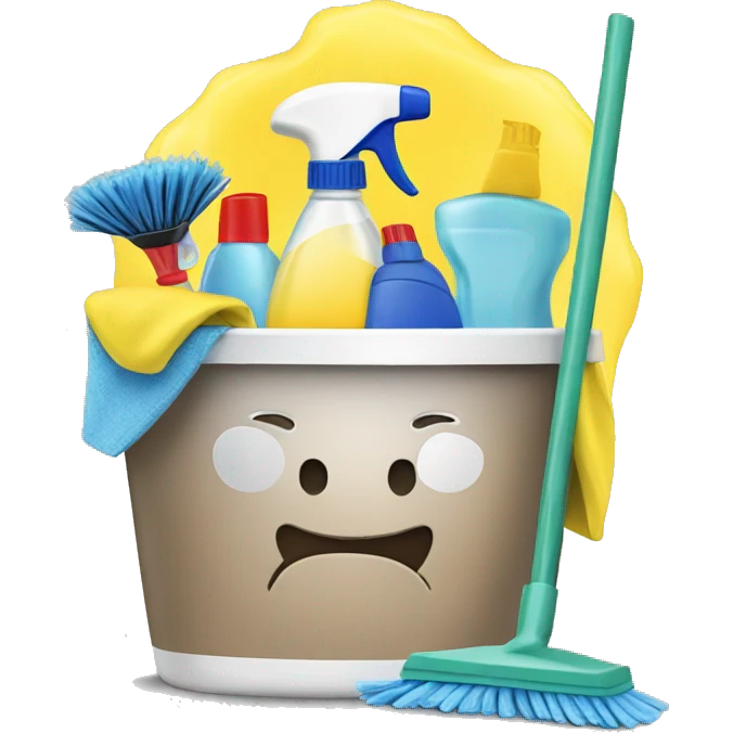 Cleaning supplies  emoji