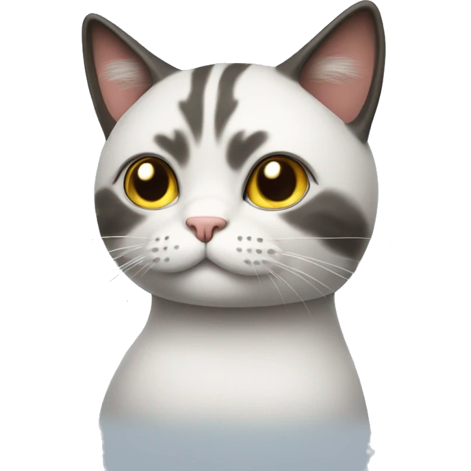cat with question bubble on its head emoji