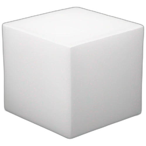 White cube emoji